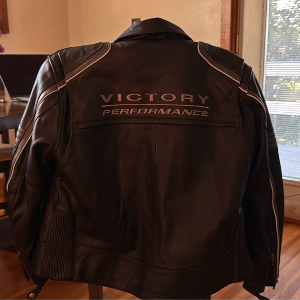 Victory Performance Leather Riding Jacket Men's Large (fits like M)